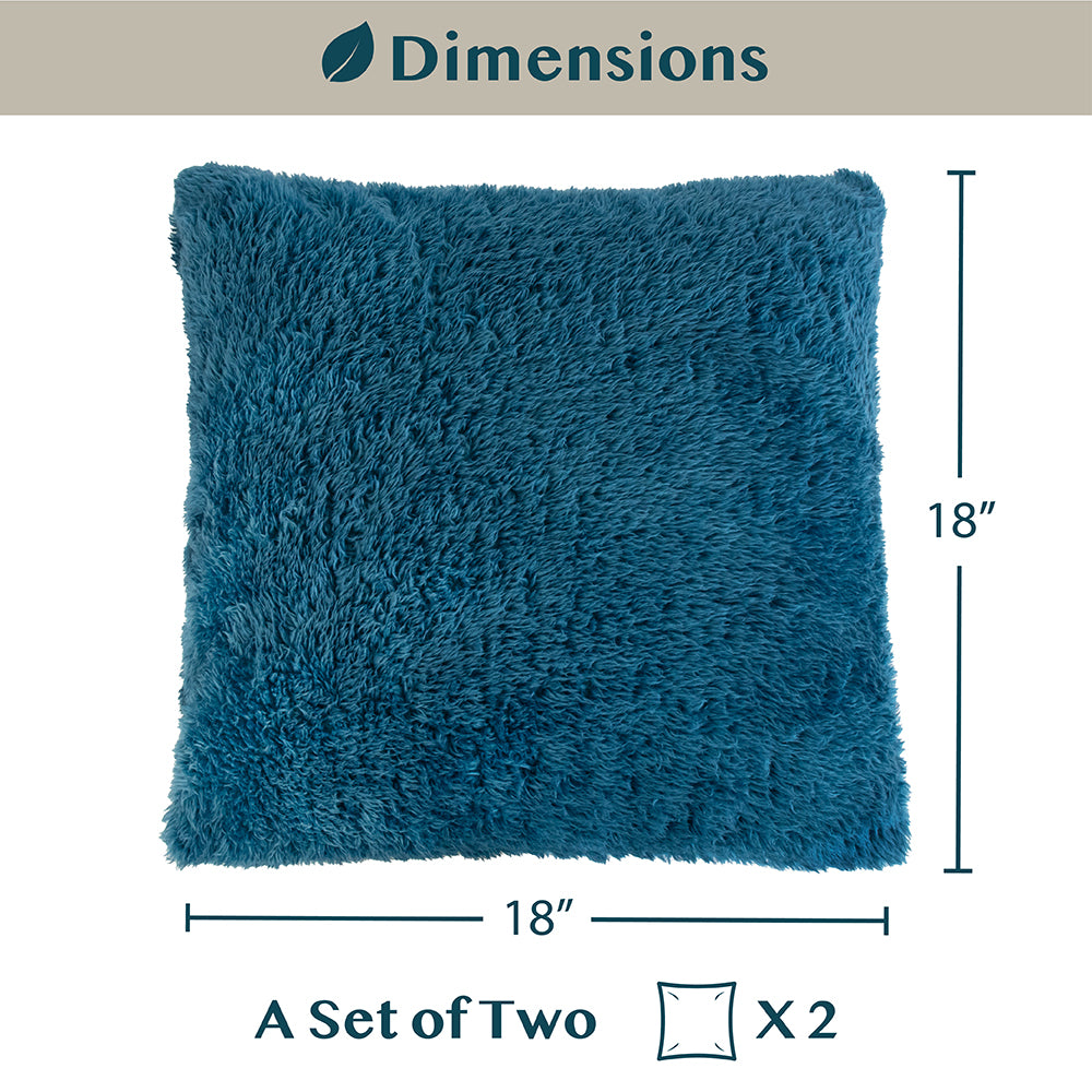 Sherpa Fleece Pillow Cover - Set of 2