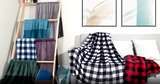 Checkered Fleece Blanket