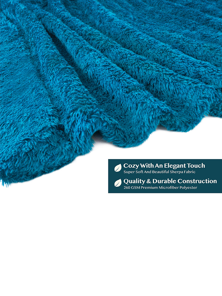 Women's Sherpa Housecoat Zipper Robe