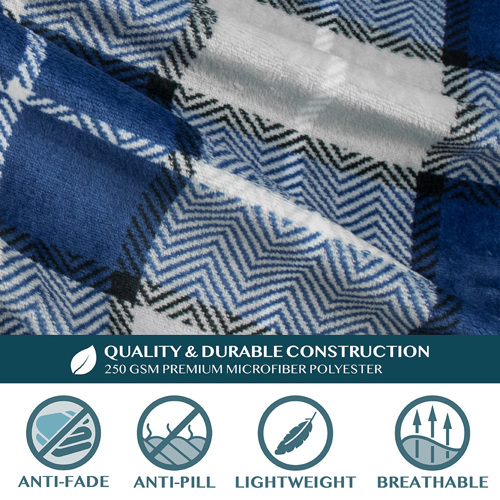 Blanket with Sleeves - Patch Pocket