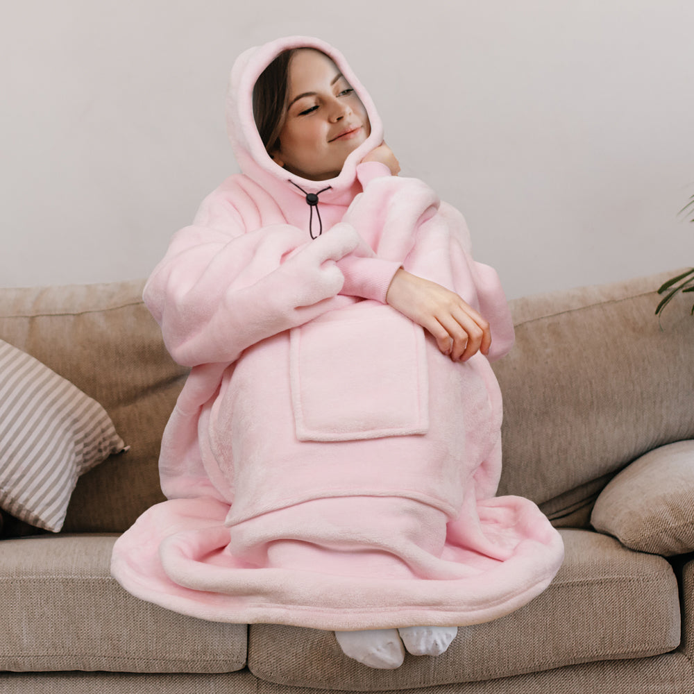 Neck Warmer Sweatshirt Hoodie Blanket