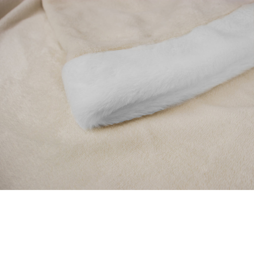 Blanket with Sleeves - Sherpa Trims