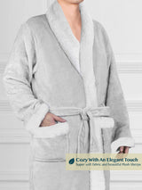 Men's Premium Sherpa Fleece Robe