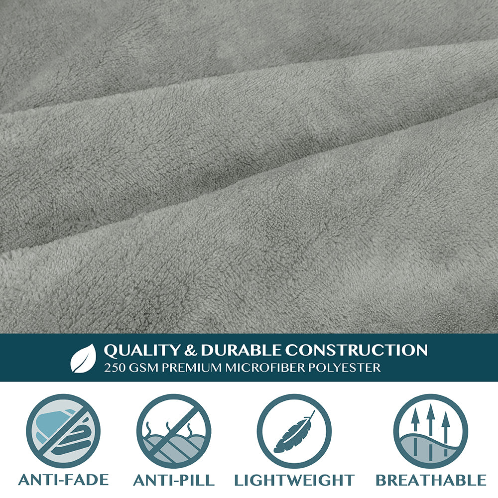 Blanket with Sleeves - Patch Pocket