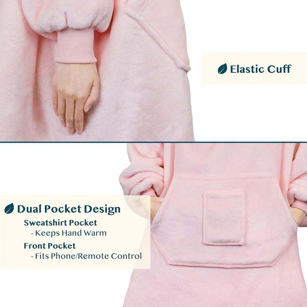 Neck Warmer Sweatshirt Hoodie Blanket